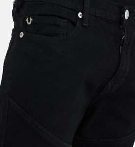 Moto-inspired Denim Pants