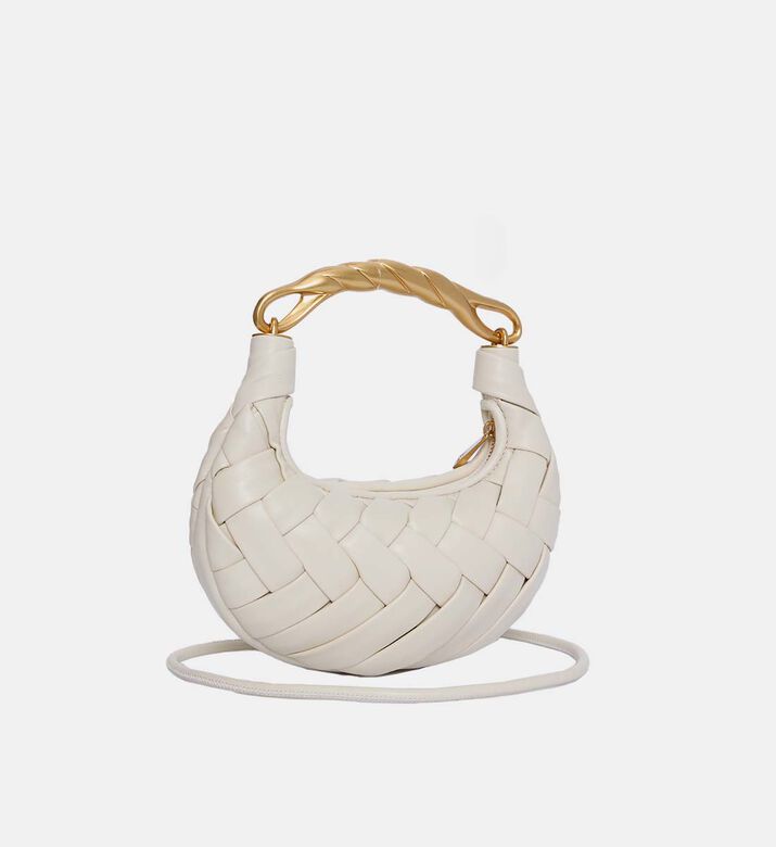 Orla Gold Hardware Weave Handbag