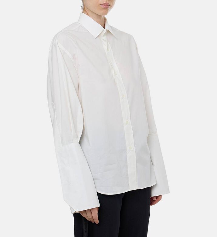 MM6 Wide Long-sleeve Shirt, Model View