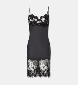 Chantelle Lace-trim Satin Nightdress, Packshot View