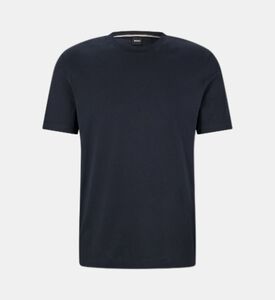 تيشيرت قطن بأكمام قصيرة