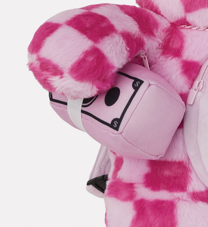 Sprayground Checkered Money Bear Backpack, Packshot View