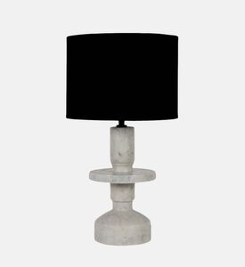 Lattoo Drum Marble Table Lamp