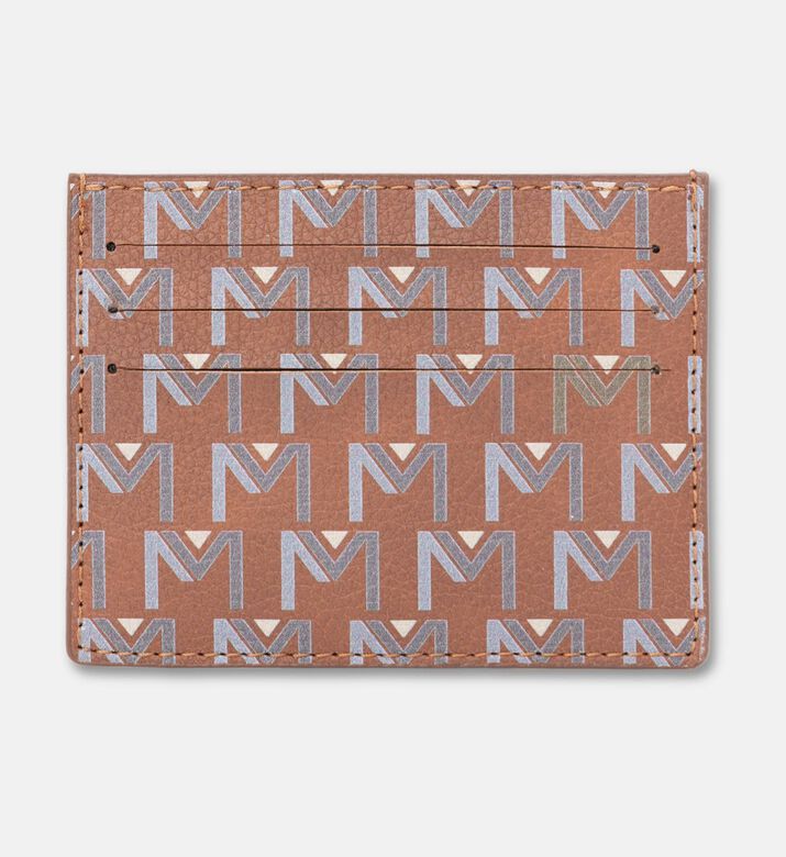 Maya.M All-over Logo-print Cardholder, Terracotta, Packshot View