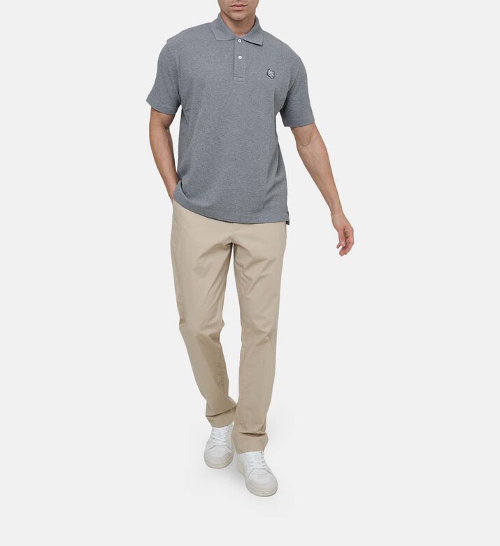 Bold Fox Head Patch Comfort Polo Shirt