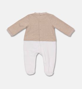 My First Collection Cotton-blend Long-sleeve Rompersuit, Packshot View