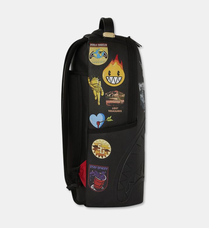 Sprayground All-over Patches Design Backpack, Packshot View