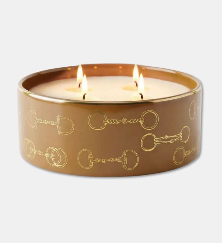 Silsal Candle Oud Wood Havane Rnd, Packshot View