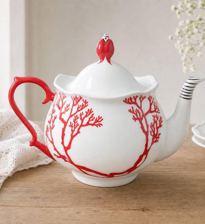 Imperial Katerina Bone China Tea Pot, Model View