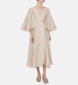 فستان بياقة في ملفوفة