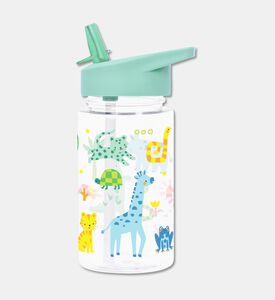 A Little Lovely Company Tritan Bottle 450ml - Jungle, Packshot View