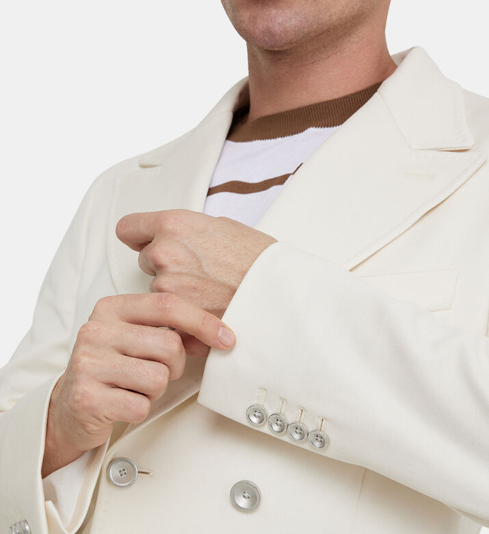 بليزر بياقة في بصفي أزرار