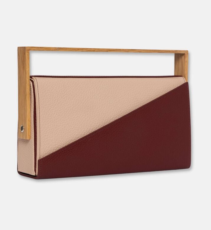 Roula Bahnam Clutch Sol, Burgundy, Packshot View