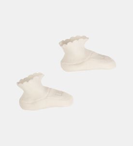 Scalloped Edge 2-piece Knitted Set