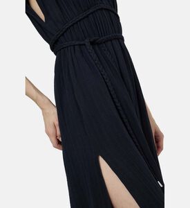 Joya Cotton Open Back Long Dress