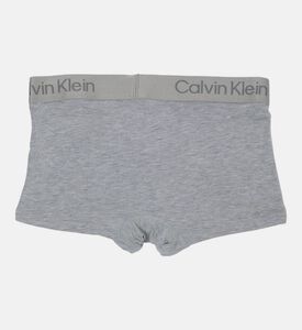 Calvin Klein Classic Logo-print 3-pack Trunks, Black, S, Packshot View