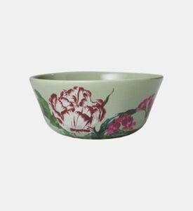 Ceramic Floral-print Bowl