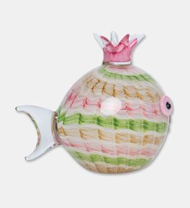 Duccio Di Segna Crystal Fantasy Puffer Fish Sculpture, Packshot View