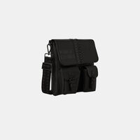 Flap Pockets Messenger Bag