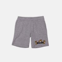 Cotton Teddy Bear Logo-print T-shirt Shorts Set