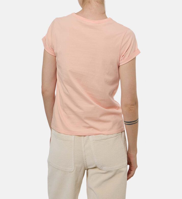 Maison Labiche Poitou Heart-patch T-shirt, Model View