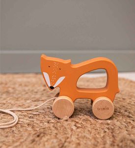 Mr. Fox Wooden Pull-along Toy