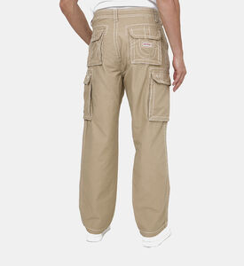 بنطال كارجو قطن فضفاض