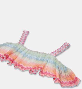 Missoni Embroidered Logo Zigzag Poplin Dress, Packshot View