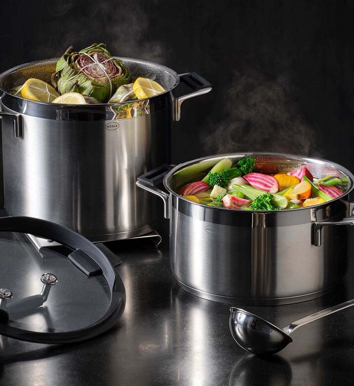 Roesle High Casserole Middle 24 Cm, Packshot View Roesle High Casserole Middle 24 Cm, Packshot View