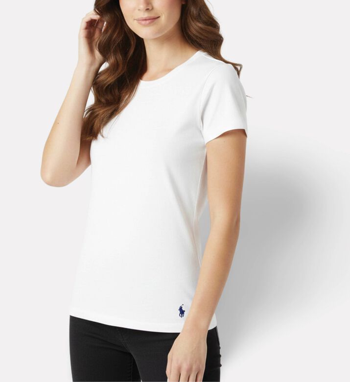 Polo by Ralph Lauren Crewneck Short-sleeve T-shirt, Model View