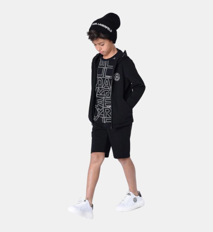 شورت برمودا قطني مدبب شورت برمودا قطني مدبب