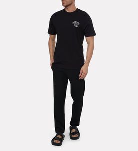 Les Deux Short-sleeve Regular-fit T-shirt, Black, L, Model View