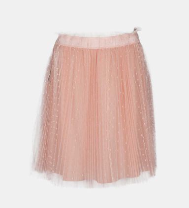 Point D Esprit Tulle Mini Skirt
