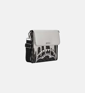 Metallic Messenger Bag