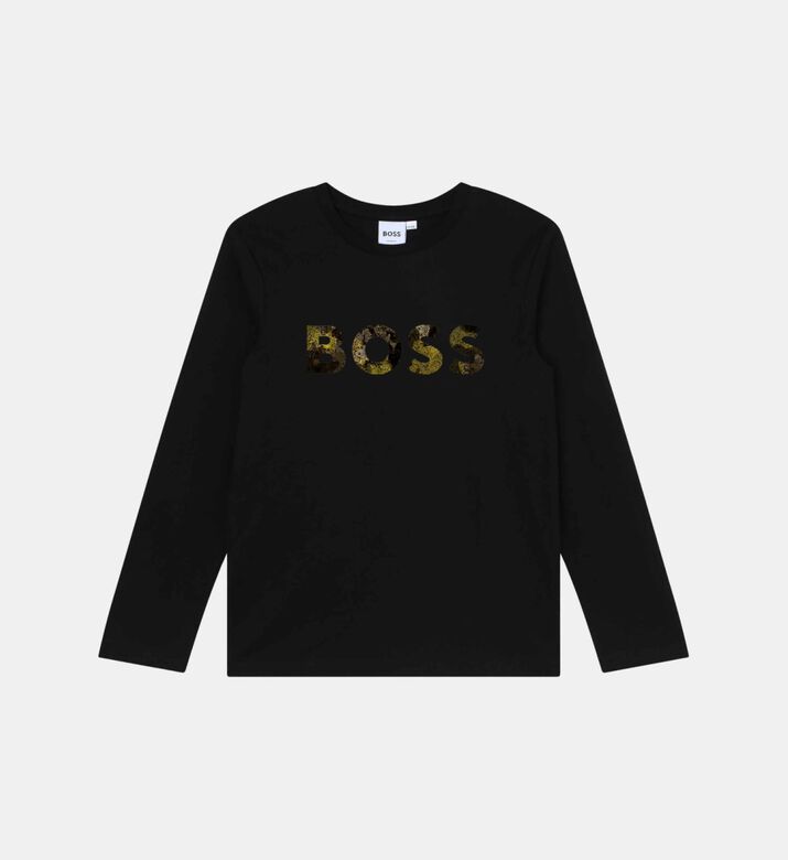 Cotton Jersey Front Logo T-shirt