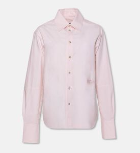 Martan Marchi Logo-print Button Closure Shirt, Pink, L, Packshot View