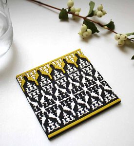 طقم قواعد سفرة بي في سي 6 قطع