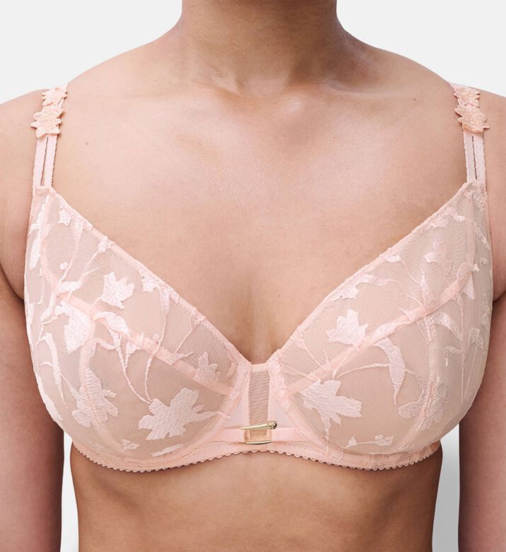 Chantelle Bra, Light-pink, 90, D, Model View