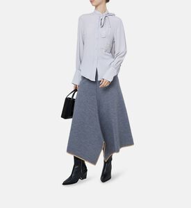 High-waist Flared Skirt