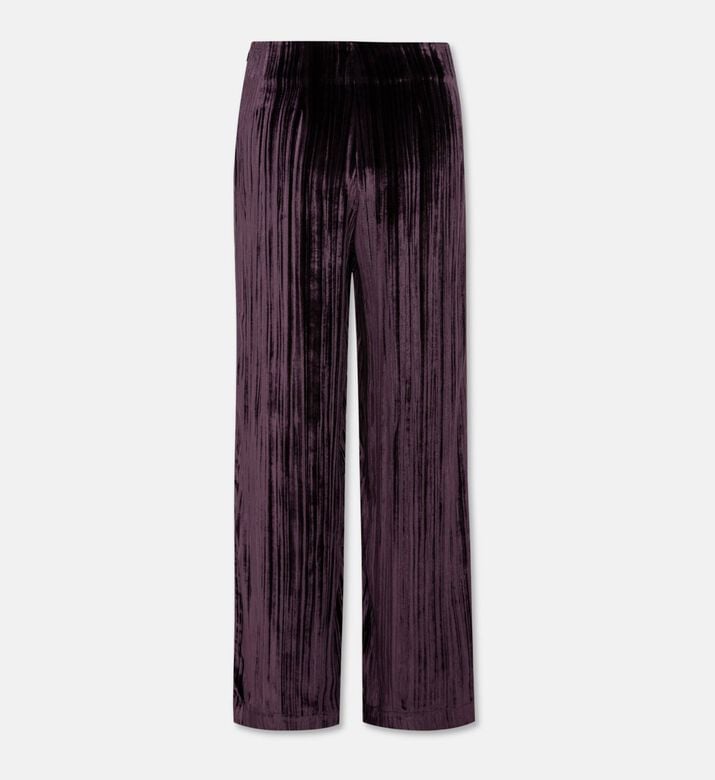 Carter and White Perrine Velvet Wide-leg Trousers, Packshot View