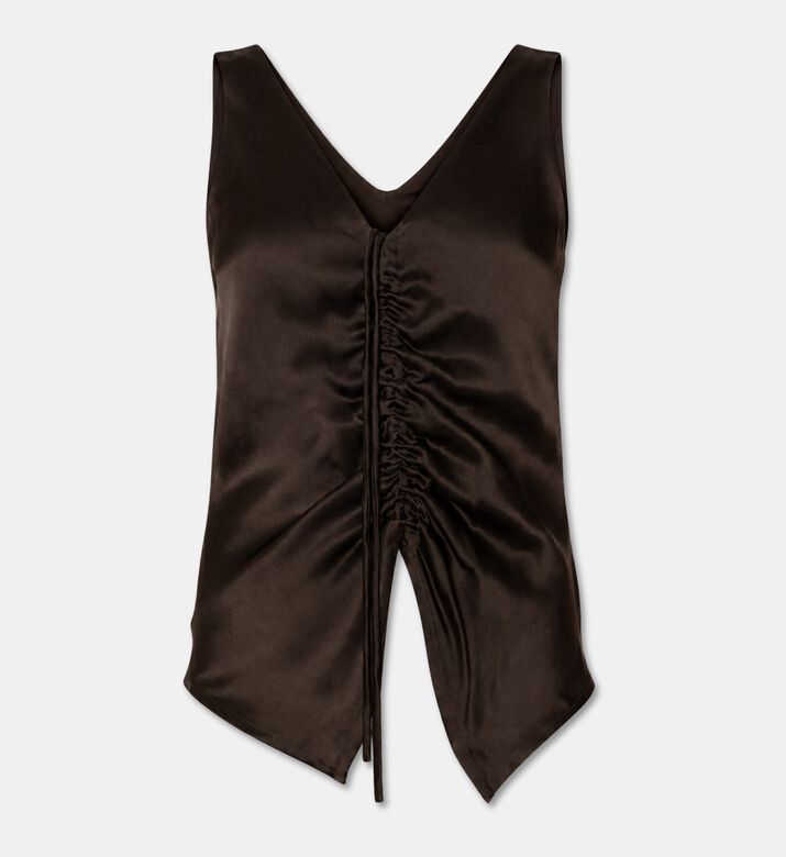Sfizio Light Pure Satin Vest Top, Packshot View