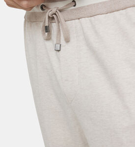 بنطال رياضي بمززيج قطن