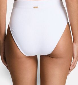 Ralph Lauren High-rise Banded Bikini Bottoms, Model View