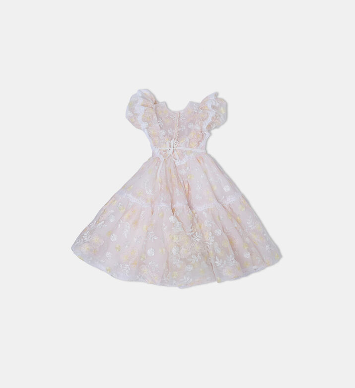 Aster Ruffled Flared Tulle Dress Aster Ruffled Flared Tulle Dress