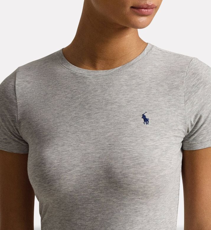 Polo by Ralph Lauren Stretch Cotton Short-sleeve Bodysuit, Packshot View