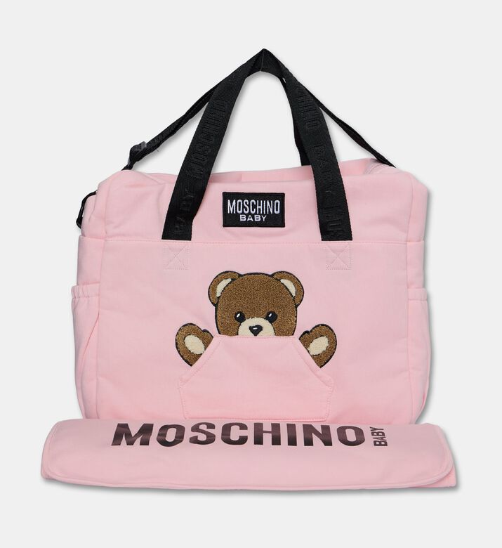 Moschino Kids Baby Changing Bag, Pink, Packshot View