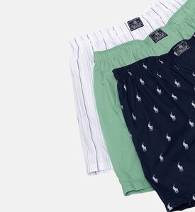 Cotton 3-pack Open Boxers Set