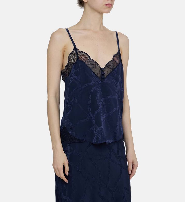 Cyoko Jacquard Chain Camisole
