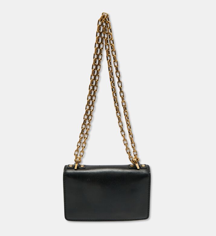 Dior Preowned Dior Leather Mini J Adior Chain Flap Bag, Packshot View