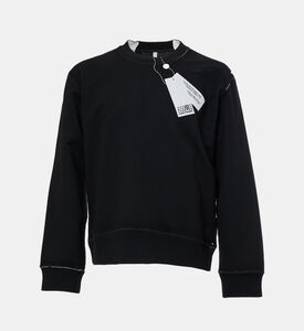 Contrast Stitching Crewneck Sweatshirt Contrast Stitching Crewneck Sweatshirt